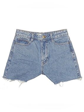 ZARA Blue Denim High Wasted Cutoff Shorts